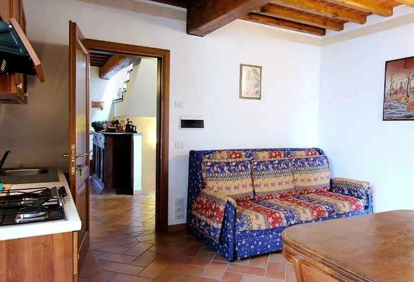 １ベッドルームのスーペリアアパートメント, Agriturismo Badia Ficarolo