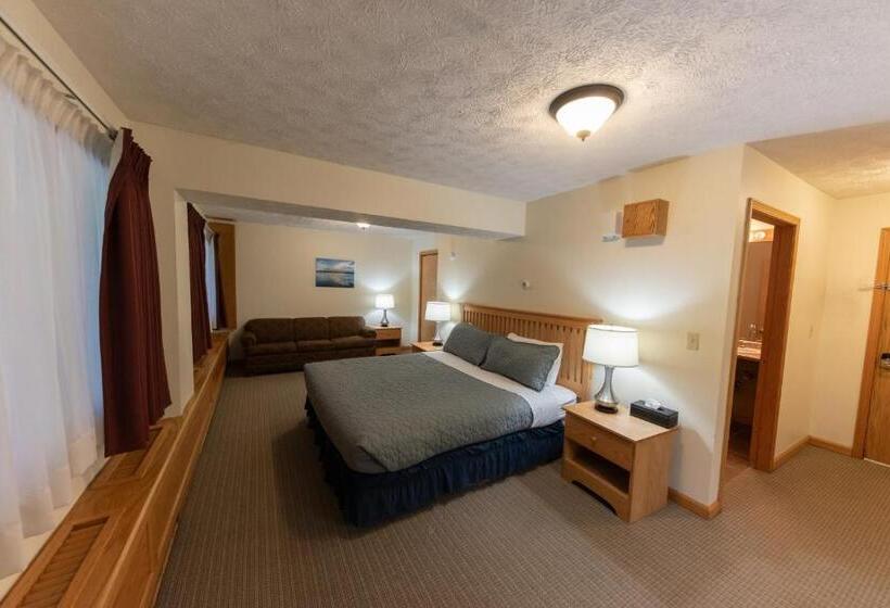 장애인을 위한 킹사이즈 침대 스탠다드 룸, Sugarloaf Inn