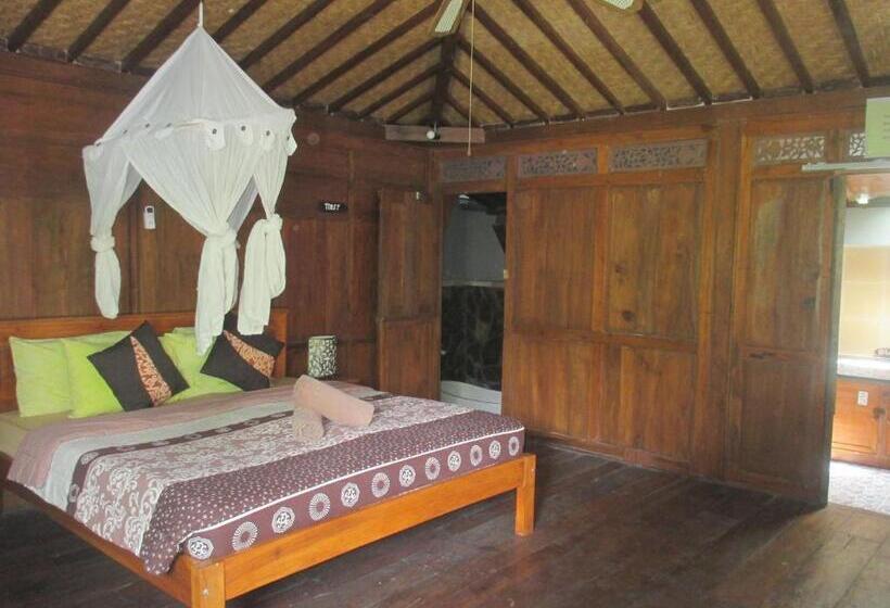 Бунгало Стандарт Вид на Сад, Green Paddy Hostel & Villa