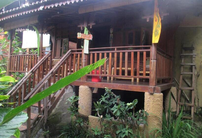 בונגלו סטנדרט עם נוף לגינה, Green Paddy Hostel & Villa