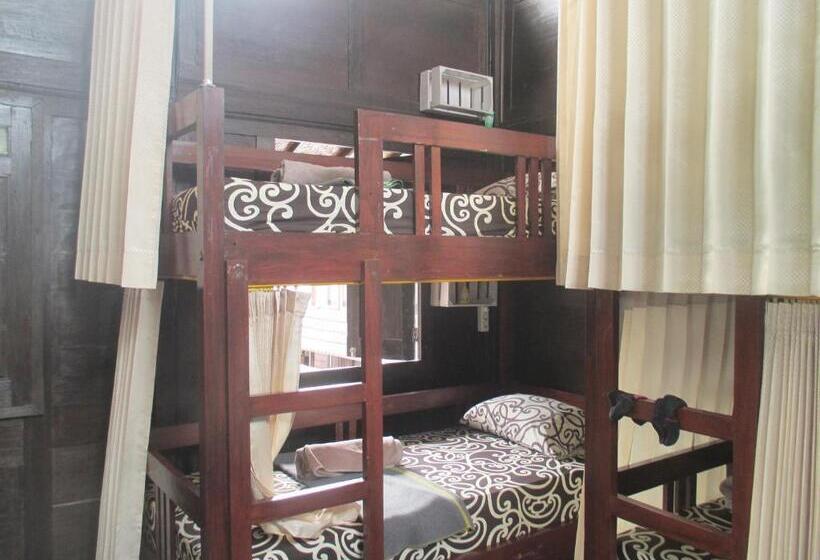 מיטה בחדר משותף, Green Paddy Hostel & Villa