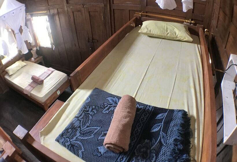 מיטה בחדר משותף, Green Paddy Hostel & Villa