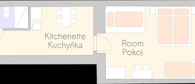 1 Szobás Apartman, Golden City Garni