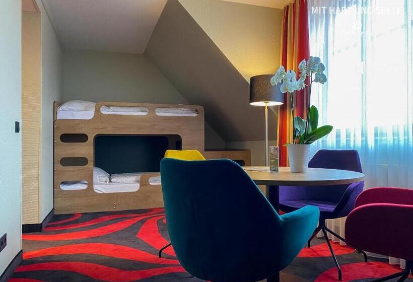 패밀리 룸 (2층침대), Hkk Hotel Wernigerode