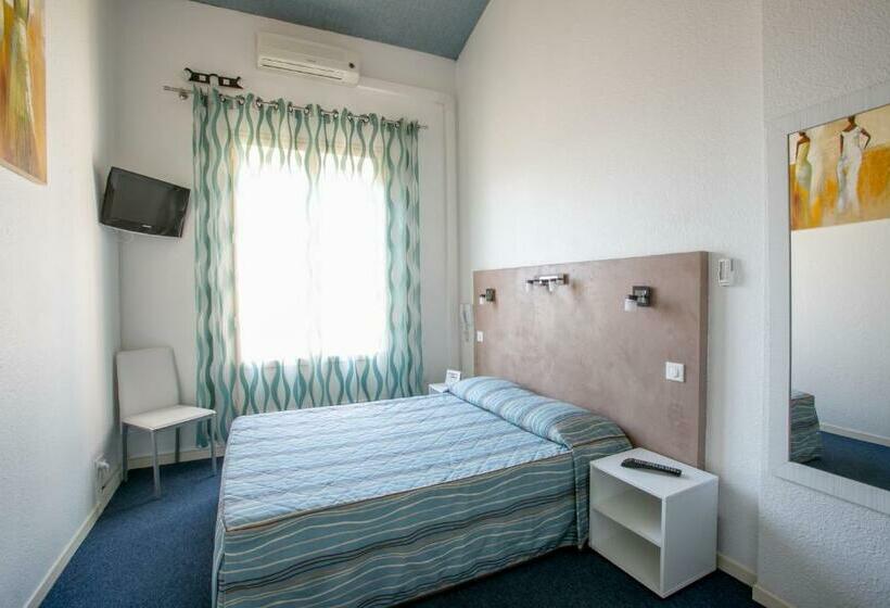 带露台的高档房间, Bel Ombra Hôtel