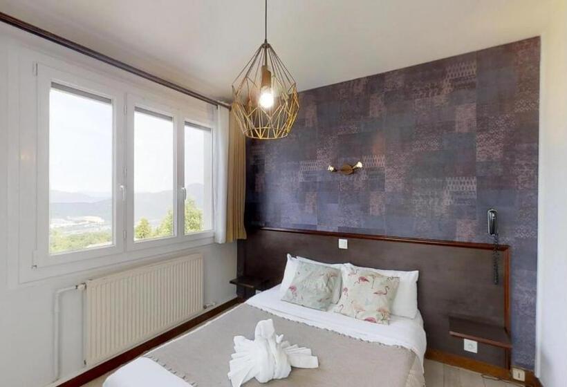 חדר סטנדרט נוף לאגם, Hôtel Le Bellevue