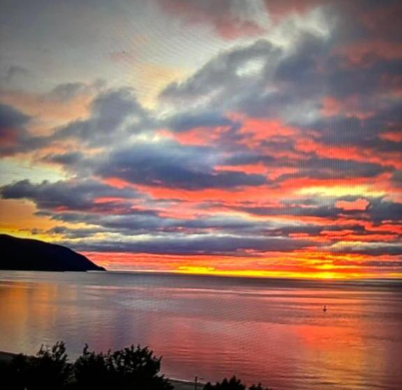 חדר סטנדרט נוף לים עם מרפסת, Motel Belvédère