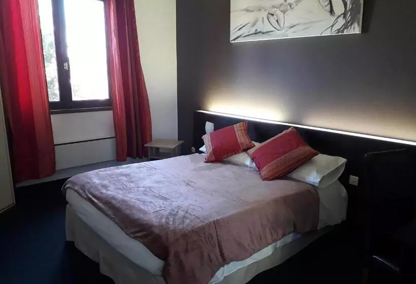 スタンダードシングルルーム, Le Merle Blanc Hôtel Logis