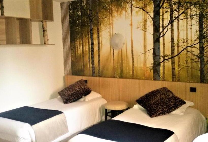 Четырехместный Номер Стандарт, Le Merle Blanc Hôtel Logis