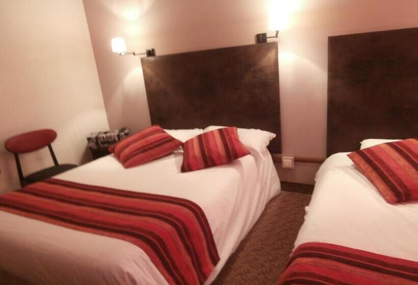 Номер Стандарт Трехместный, Le Merle Blanc Hôtel Logis