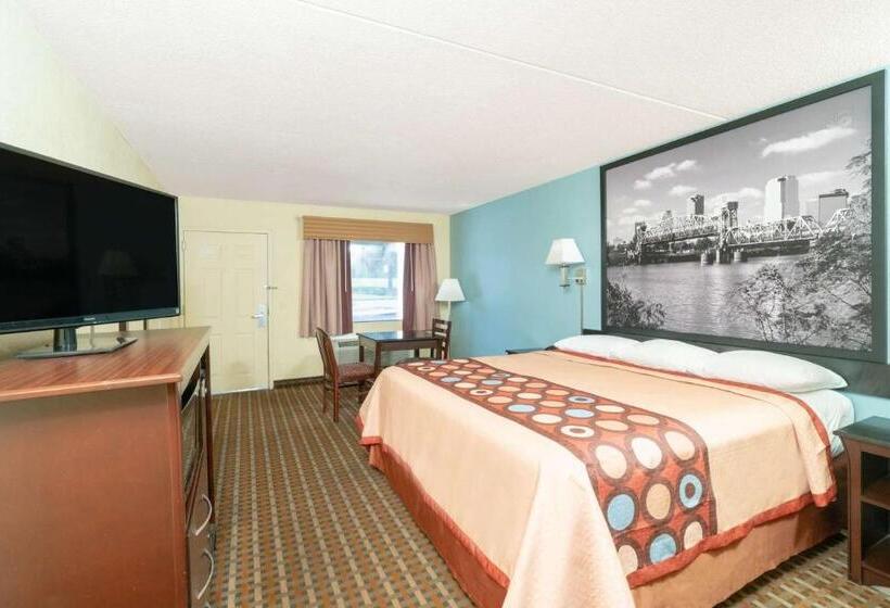 اتاق استاندارد با تخت بزرگ, Super 8 By Wyndham North Little Rock/mccain