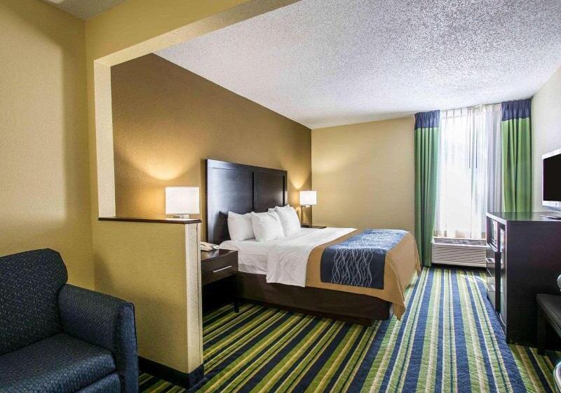جناح سرير كينج, Comfort Inn & Suites Lantana   West Palm Beach South