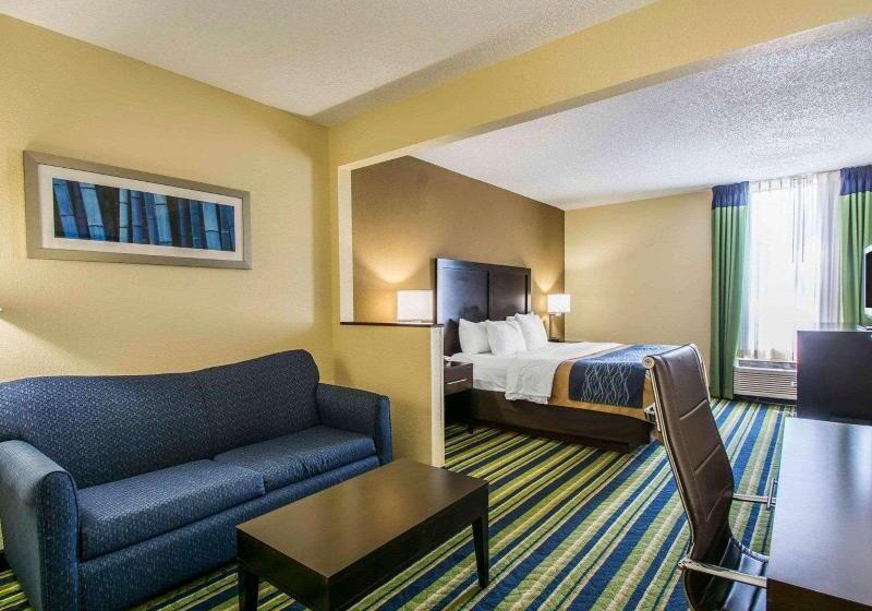 جناح سرير كينج, Comfort Inn & Suites Lantana   West Palm Beach South