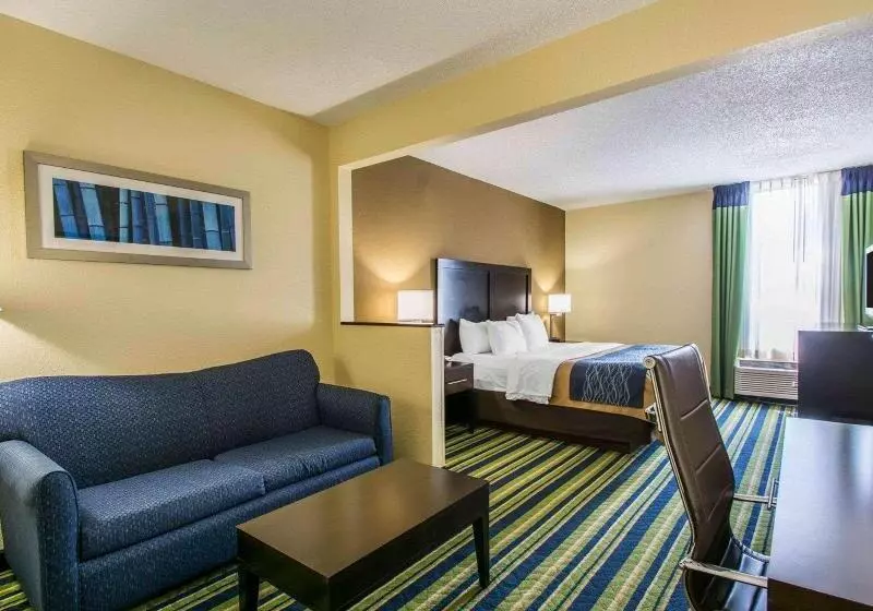 キングサイズベッドのスイートルーム, Comfort Inn & Suites Lantana West Palm Beach South