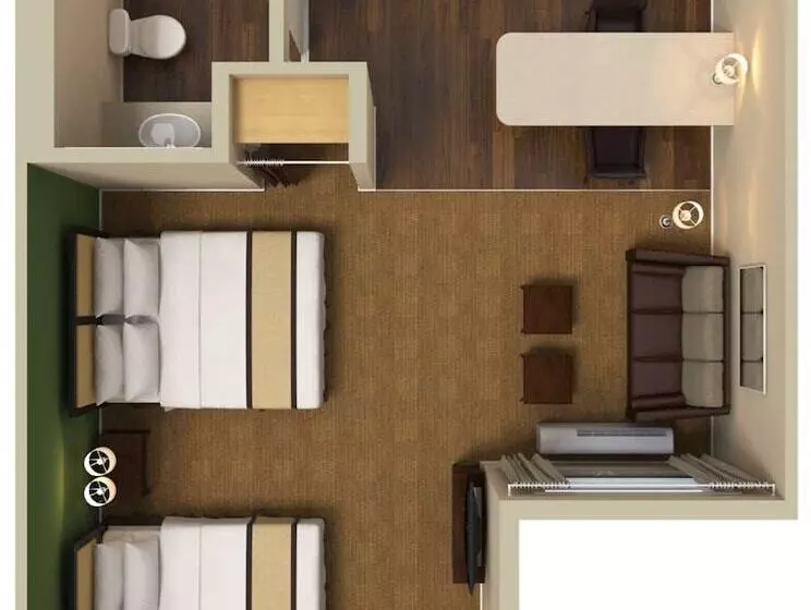 デラックススタジオ, Extended Stay America Select Suites   Jacksonville Salisbury Rd Southpoint