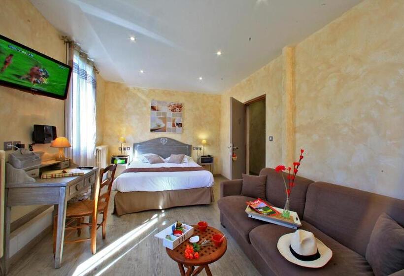 Номер Superior, Logis Hôtel Restaurant Le Lascaux