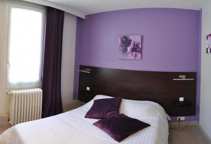 غرفة قياسية, Logis Hôtel Restaurant La Croix Couverte