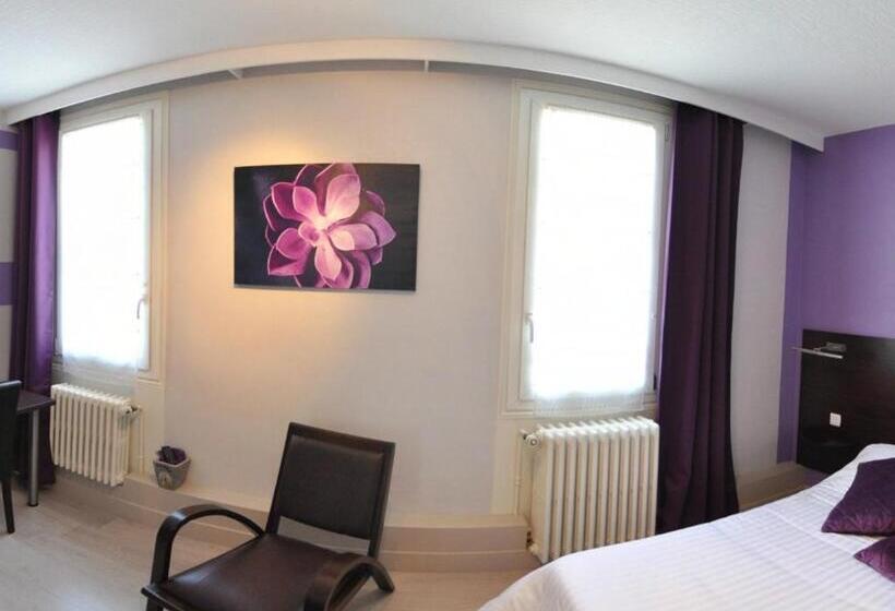 غرفة قياسية, Logis Hôtel Restaurant La Croix Couverte