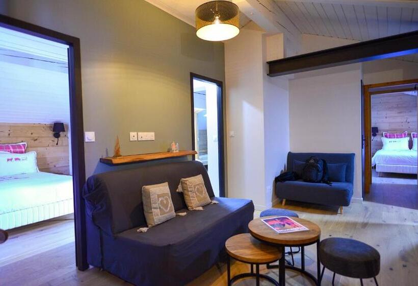 침실 4개 아파트, Spa Le Morillon Charme & Caractère
