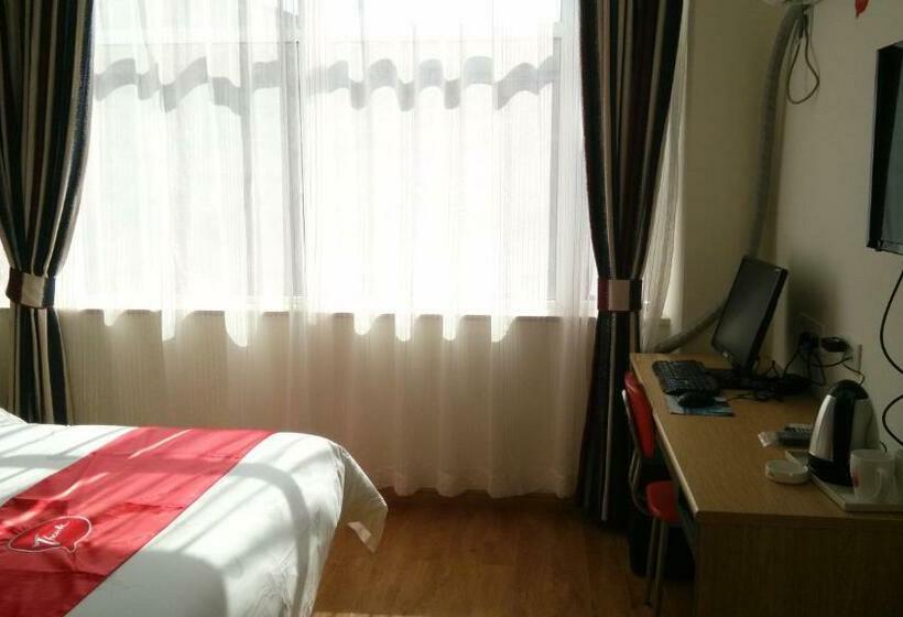 标准间, Thank Inn Chain Hotel Jiangxi Fuzhou Linchuan District Laowuhuang Palace Bus Station