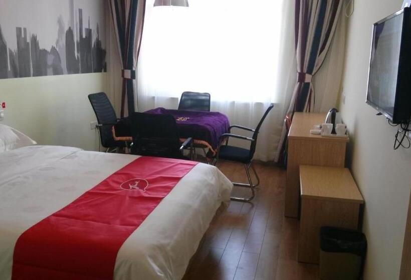 غرفة قياسية, Thank Inn Chain Hotel Jiangxi Fuzhou Linchuan District Laowuhuang Palace Bus Station