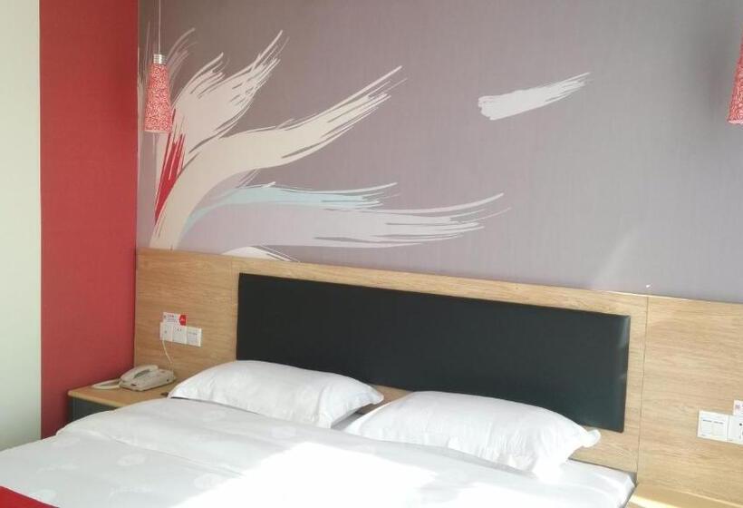 Номер Стандарт, Thank Inn Chain Hotel Jiangxi Fuzhou Linchuan District Laowuhuang Palace Bus Station