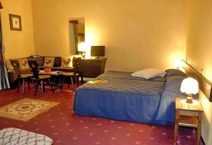 اتاق استاندارد چهار تخته, Edelweiss & Spa
