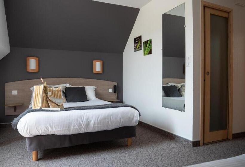 غرفة قياسية إطلالة جانبية علي البحر, Hôtel De La Baie Des Trépassés