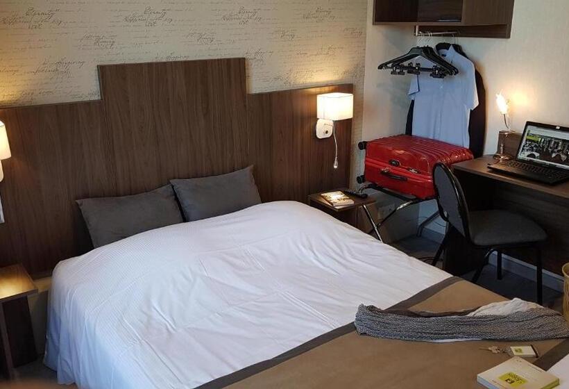 غرفة قياسية فردية, Logis   Hotel Restaurant La Sapinière