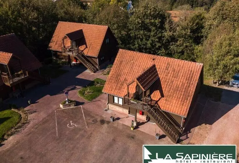 ダブルベッドのスタンダードスタジオ, Logis Hotel Restaurant La Sapinière
