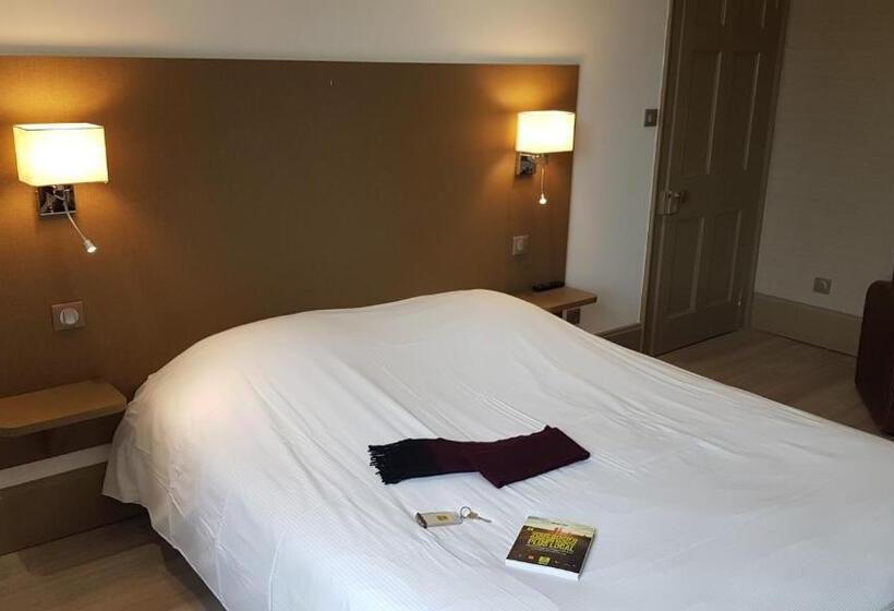 غرفة قياسية مطلّة علي الحديقة, Logis   Hotel Restaurant La Sapinière