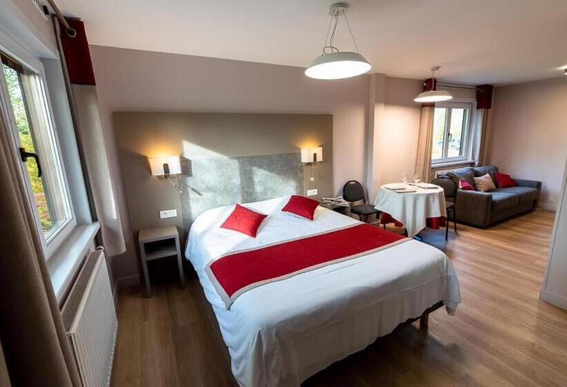 إستوديو قياسى سرير مزدوج, Logis   Hotel Restaurant La Sapinière