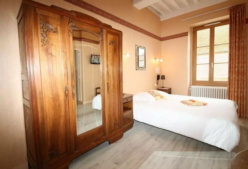 スタンダードシングルルーム, Logis Hostellerie Bressane