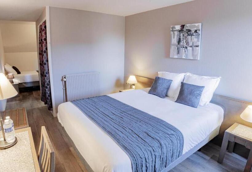 اتاق راحتی سه تخته, Logis Hôtel La Grassinais Saint Malo