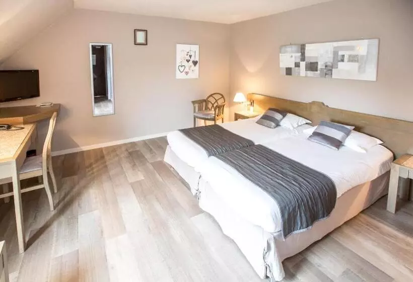 スタンダード４人部屋, Logis Hôtel La Grassinais Saint Malo