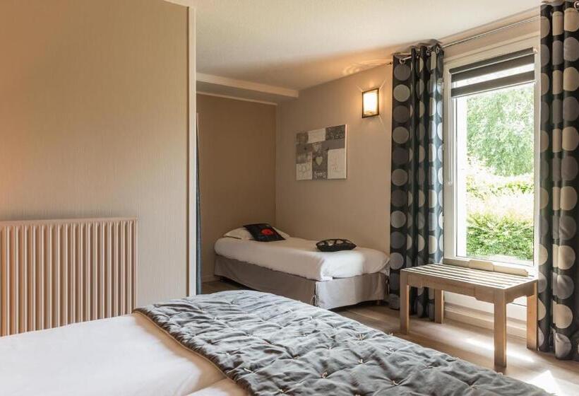 Четырехместный Номер Стандарт, Logis Hôtel La Grassinais Saint Malo