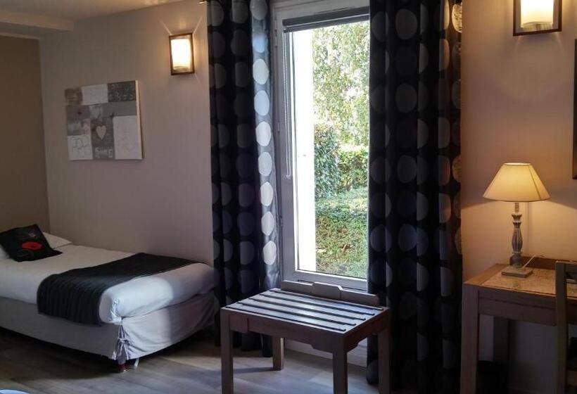 اتاق استاندارد چهار تخته, Logis Hôtel La Grassinais Saint Malo
