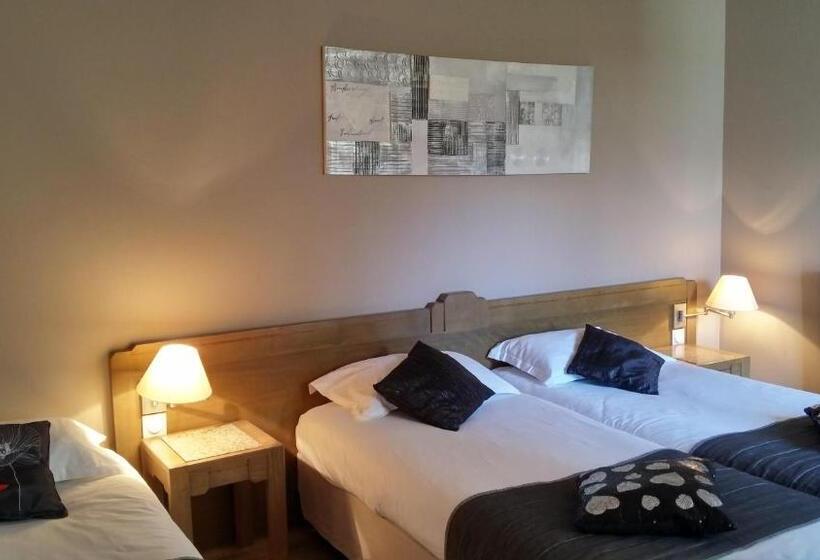 اتاق استاندارد چهار تخته, Logis Hôtel La Grassinais Saint Malo