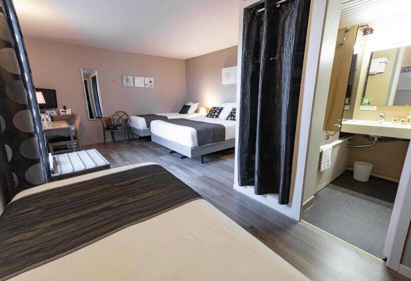 Четырехместный Номер Стандарт, Logis Hôtel La Grassinais Saint Malo