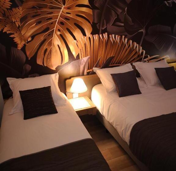 اتاق کلاسیک سه تخته, Logis Hôtel La Grassinais Saint Malo