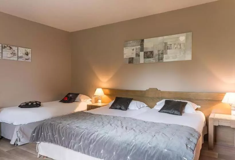 トリプルクラシックルーム, Logis Hôtel La Grassinais Saint Malo