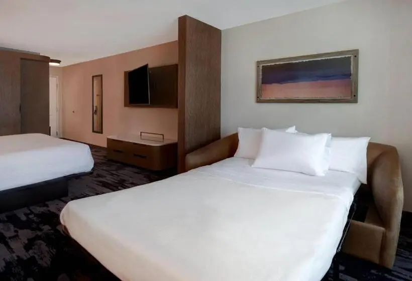 キングサイズベッドのスイートルーム, Fairfield Inn & Suites Las Vegas Airport South