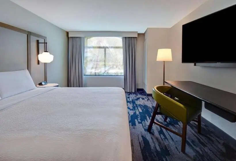 キングサイズベッドのスタンダードルーム, Fairfield Inn & Suites Las Vegas Airport South