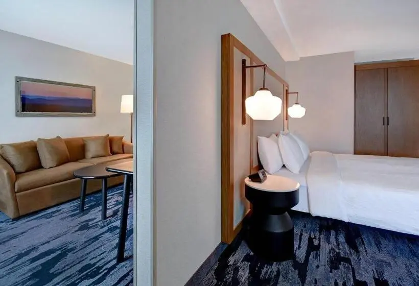 キングサイズベッドのジュニアスイート, Fairfield Inn & Suites Las Vegas Airport South