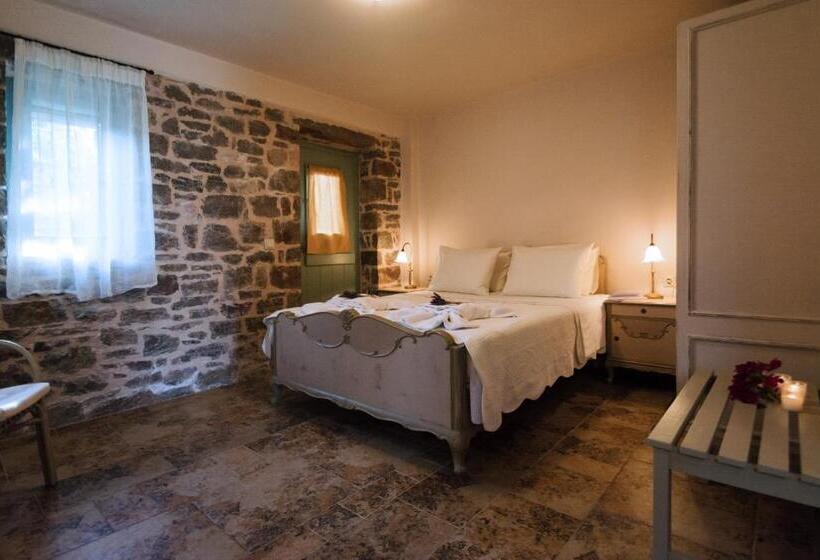 キングサイドベッドのスタンダードワンルーム, Palaeopoli Villas