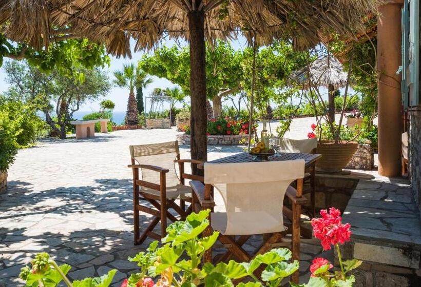 キングサイドベッドのスタンダードワンルーム, Palaeopoli Villas