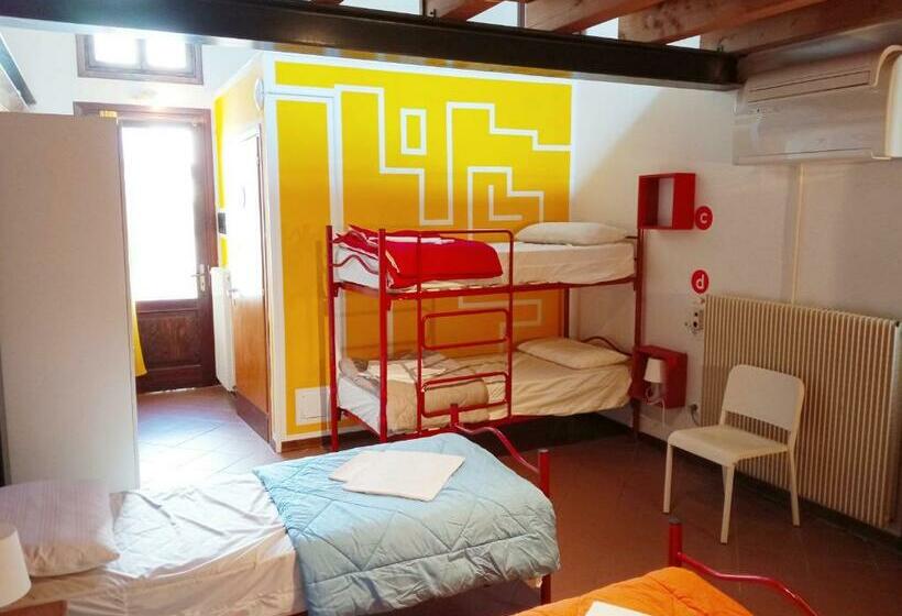 تختخواب در اتاق مشترک, Ostello S. Fosca   Cpu Venice Hostels