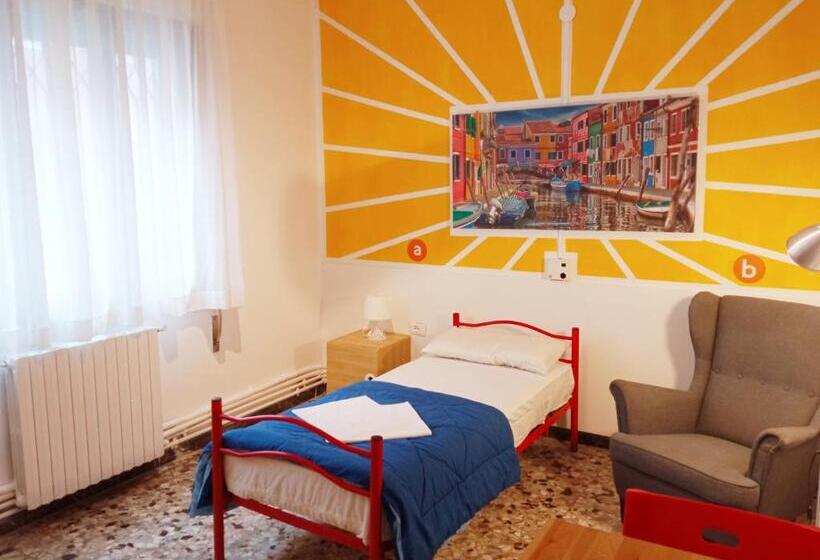 اتاق استاندارد یک تخته با سرویس بهداشتی مشترک, Ostello S. Fosca   Cpu Venice Hostels