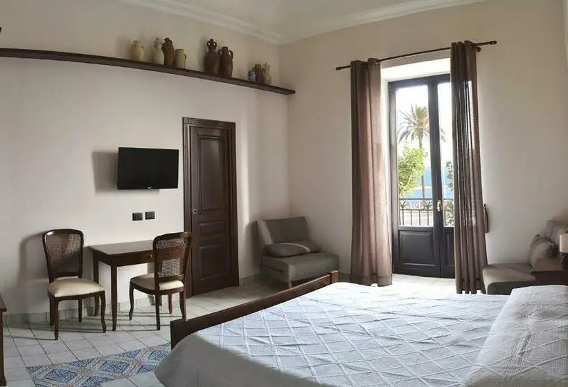 オーシャンビューデラックスルームバルコニー付き, Agorà Panoramic Rooms