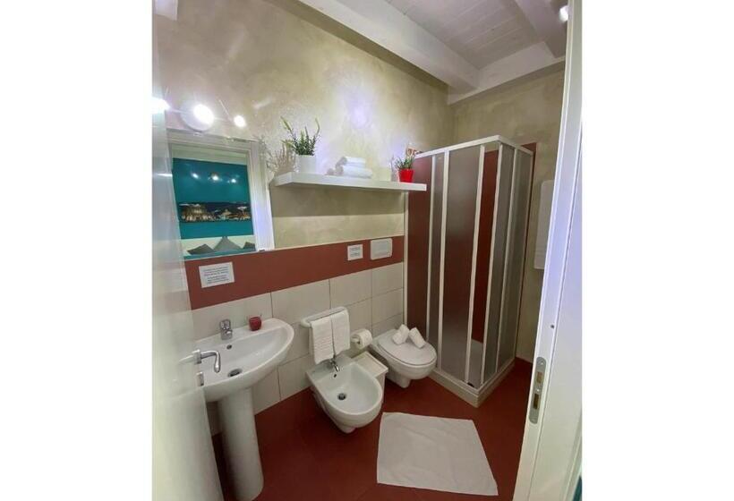 غرفة ديلوكس مزودة بشرفة, Bnb Archimede